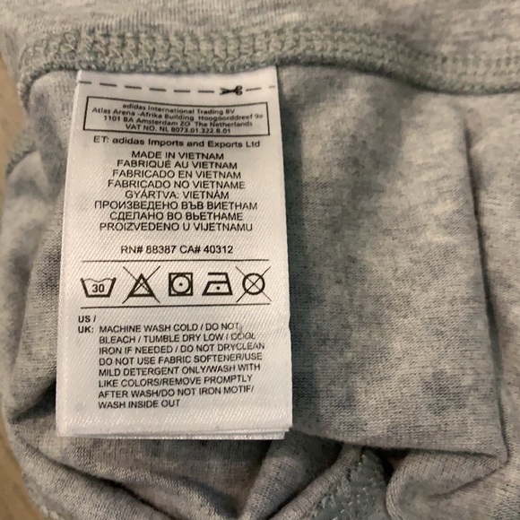 Adidas Climalite Cotton Polka Dot Leggings Medium - Picture 8 of 8